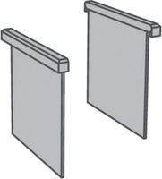 Diamond Zijdelings eindpanelen (links) | S80/TLG