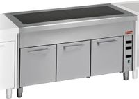 Diamond Vitro-keramisch element op warmkast 4x GN 1/1 | S80/VC15