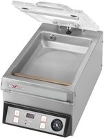 Diamond Vacuümmachine, gebogen deksel, roestvrij stalen kuip  - 4 m3/h | WR-22X31-B