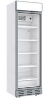 Diverso By Diamond Geventileerde Positieve Vitrine 382 Liter WIT met Lichtbak - WR-38CA-AW