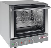 Diverso By Diamond Elektrische Convectieoven, 4x 460x340 mm + Salamander - WR-B43S-1B
