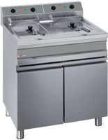 Diverso By Diamond Elektrische Frituurpan, 2 Kuipen van 14 Liter op Kast - WR-EF28-E2