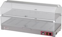 Diverso By Diamond Verwarmde Vitrinekast om Neer te Zetten, 2 Niveaus L800mm - WR-EVC2-68
