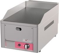 Vlakke Braadplaat op Gas 4 Kw, Diamond WR-FTG-Z1