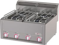 Diverso By Diamond Gasfornuis 4 Branders, -Top - WR-G4FT-16