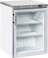 Diverso By Diamond Statische Vriezer, Glazen Deur, 200 Liter - Wit - WR-NG21-LV