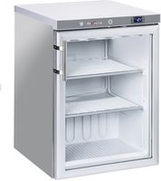 Diverso By Diamond Statische Vriezer, Glazen Deur, 200 Liter - RVS - WR-NG21-XV