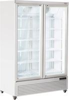 Diverso By Diamond Verticale Vrieskastvitrine, 1084 Liter - WIT - WR-NV99-2W