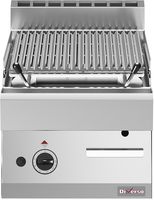 Diverso By Diamond Lavasteengrill - 1/2 Module - bakrooster in Gietijzer "double Face" - WR-PLX1-40