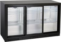Diverso By Diamond Gekoelde Flessenkoeler Geventileerd, 3 Glazen Schuifdeuren - WR-TAS3-E3
