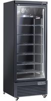 Diverso By Diamond Verticale Koelkastvitrine, 1 Deur, 615 Liter - ZWART - WR-VP56-1B