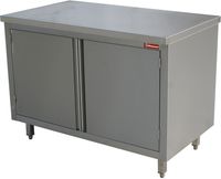 Diamond Werktafel op kast met draaideuren | TA87/B