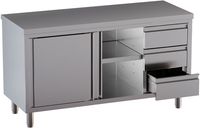 Diamond TA207CD-SA2 Neutrale werktafelkast en 3 lades rechts