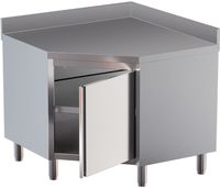 Diamond TAN100D-SA9 Hoekwertafelkasten 90°, met achteropstand