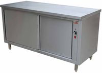 Verwarmde werktafelkast | Schuifdeuren | Standard Line | TE167/B | Diamond