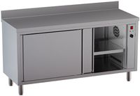 Diamond TE207D-SA8 Warmtafelkast met 2 schuifdeuren, met achteropstand