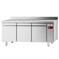 Diamond Wand Koelwerkbank, Geventileerd, 3 Deuren GN 1/1, 405 Liter (zonder Groep) - TFM3/SG-10