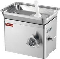 Diamond Hakmolen in R.V.S. N° 22, tafelmodel, Ø 4,5 mm, 350 kg/h | TGD22/AT-N