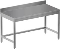 Diamond TL1060D-SS6 Werktafel zonder onderblad + achterrand