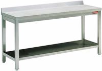 Diamond Werktafel met Onderblad + Achterrand - TL1261D