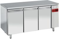 Diamond Koelwerkbank, Geforceerd, 3 deuren EN 600x400, (zonder groep) - TPS3N/H