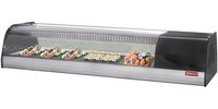 Gekoeld Uitstalraam Voor Sushi, Dubbele Geperforeerde Bodem (inclusief) - Diamond TR6-SH/R6