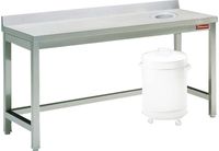 Diamond Afruim en Sorteertafels met Afvalopening + Ob - TS1670D