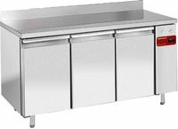 Diamond " Wand " Koelwerkbank, Geforceerd, 3 deuren GN 1/1, 405 liter (zonder groep) - TS3N/HA