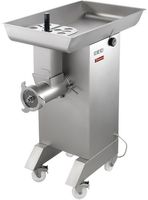 Diamond Hakmolen in R.V.S. N° 42, Ø 4.5 mm, 800/1000 kg/h, op wielen | TTGD-42/DC-N