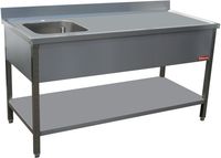 Diamond Cheftafel 1 Rh 1 Linkse Tank 400X400XH275 - TV1471S-D