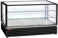 Gekoelde Vitrine Tafelmodel | B=119cm | R290, milieuvriendelijk | Geforceerd | Zwart | Diamond VRDG-B1-R2