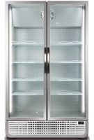 Display koelkast - Wit - deurslot - optioneel reclame display - LED verlichting - ventilator -  0 – 10 ℃ - uitschuifbare compressor -  elektronische thermostaat in plint - Husky C10PRO-H-HU (C10PROCHILLER)