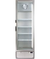Glasdeur vrieskast - wit - deurslot - optioneel reclame display - LED-binnenverlichting -  ventilator - -20 ℃ - elektronische thermostaat - Husky F5PRO-H-WE-NL-HU (F5PROFREEZER)
