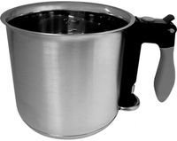 RVS Bain Marie pan 1,5L | Dubbelwandig met water | Buyer | 001205