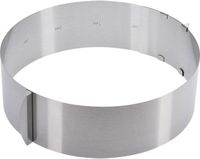 Taartring Ø18-Ø30Cm | 016029