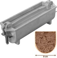 Patevorm Halfrond 25X(8,0X8,0Cm) | 065001