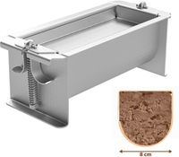 Adelmann 065101 Patevorm 8,0(H)x20x8 cm