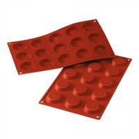 Bakmat Tartelettas-Mini (Cap.15St.) | SiliconFlex | 070053