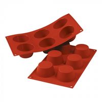 Bakmat Muffins-Medium (Cap.06St.) | SiliconFlex | 070065