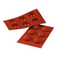 Silikomart 070069 Bakmat Half-Sphere