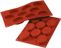 Bakmat Ovals-Medium (Cap.09St.) | SiliconFlex | 070071