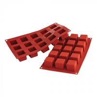 Bakmat Cubes-Mini (Cap.15St.) | SiliconFlex | 070078