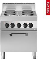 Fornuis - 4-Zones - Modular 318016