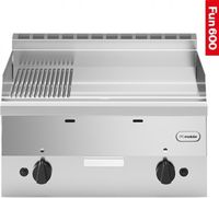 Bakplaat - glad-Geribbeld - Modular 318649