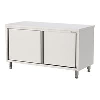 Qusinox 380135 Werktafel - 160cm| gesloten