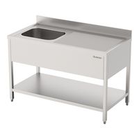 Qusinox 381113 Spoeltafel - 120cm