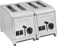 MilanToast Broodrooster Professional - 4 Sleuven - 420044