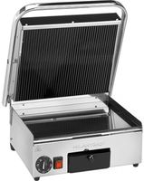MilanToast Contactgrill Keramisch Glad/Geribbeld - 420092