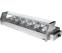 Warmhoudvitrine (Cap.Gn1/3X6-40Mm) | Stilfer | 527012