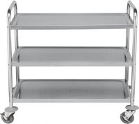Serveerwagen (Cap.3X 90X50Cm) | CaterChef | 535002